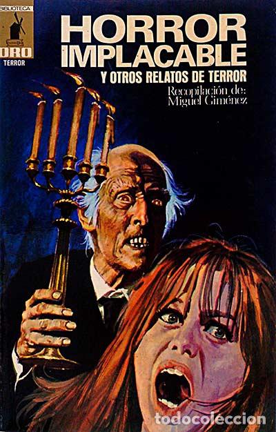 Libros: Horror implacable y otros relatos de terror. - Miguel Gim&eacute;nez (Recop.) - Foto 1
