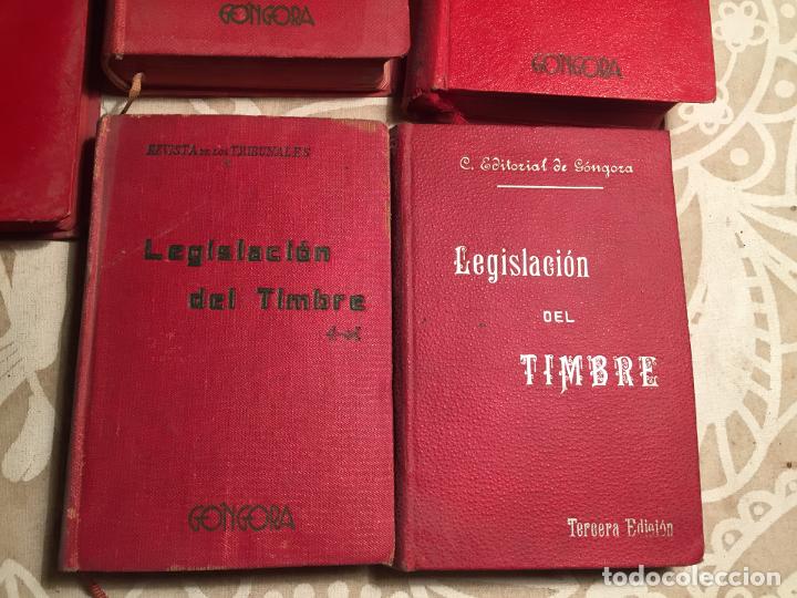 Libros: Antiguos 5 libros codigo del timbre, codigo del comercio, codigo de la circulaci&oacute;n etc edit. Gongora - Foto 13