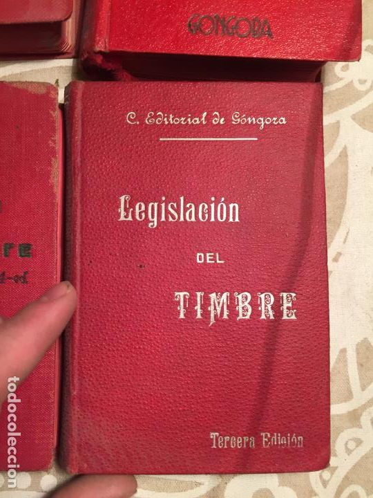 Libros: Antiguos 5 libros codigo del timbre, codigo del comercio, codigo de la circulaci&oacute;n etc edit. Gongora - Foto 14