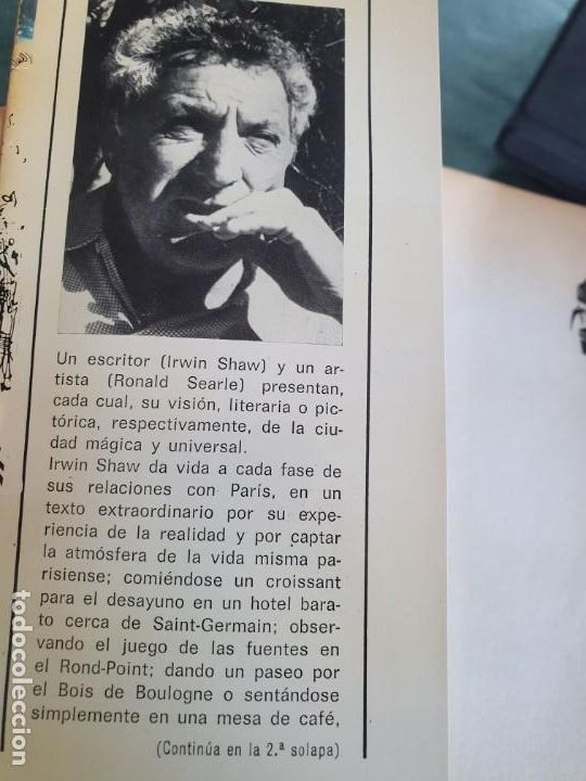 Libros: PARIS PARIS.  Irwin Shaw y Ronald Searle - Foto 13