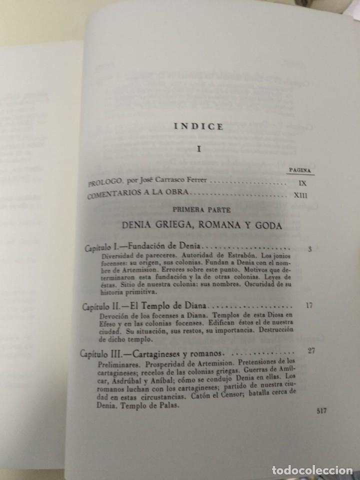Libros: Historia de Denia. - CHAB&Aacute;S, Roque: - Foto 3