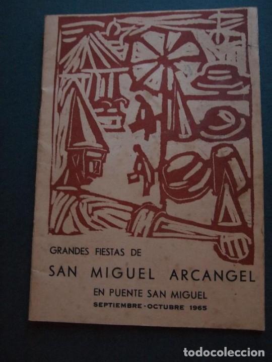 Libros: Grandes Fiestas de San Miguel Arc&aacute;ngel en Puente San Miguel. Septiembre-Octubre 1965.