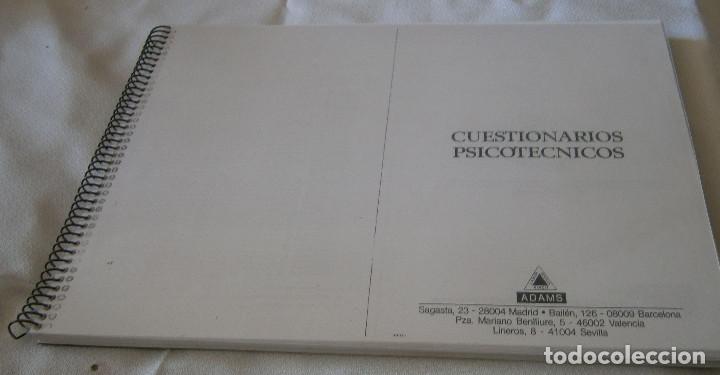 Libros: cuestionarios psicotecnicos  Adams - Foto 1