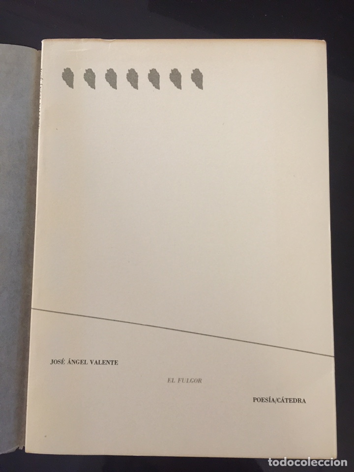 Libros: El Fulgor - Jos&eacute; Angel Valente - Foto 1