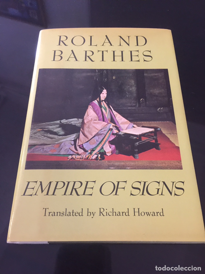 Libros: Empire of Signs - Roland Barthes - Foto 1