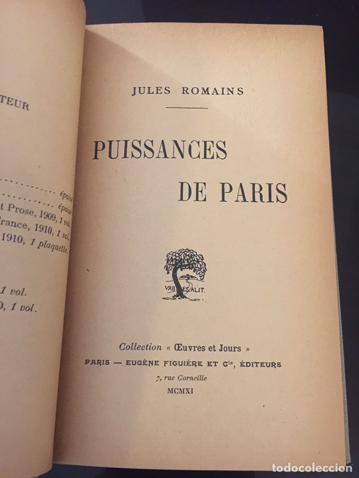Libros: Puissances de Paris - Jules Romains - Foto 1
