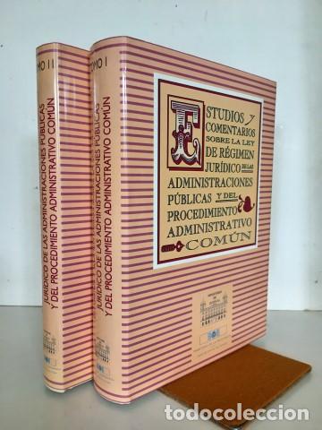 Libri di seconda mano: Estudios y Comentarios a la Ley de r&eacute;gimen jur&iacute;dico de las administraciones p&uacute;blicas y del procedimi