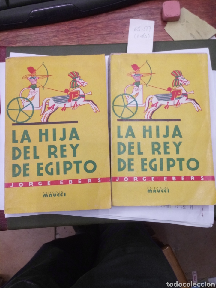 Libros: LA HIJA DEL REY DE EGIPTO. - EBERS, Jorge. - Foto 1