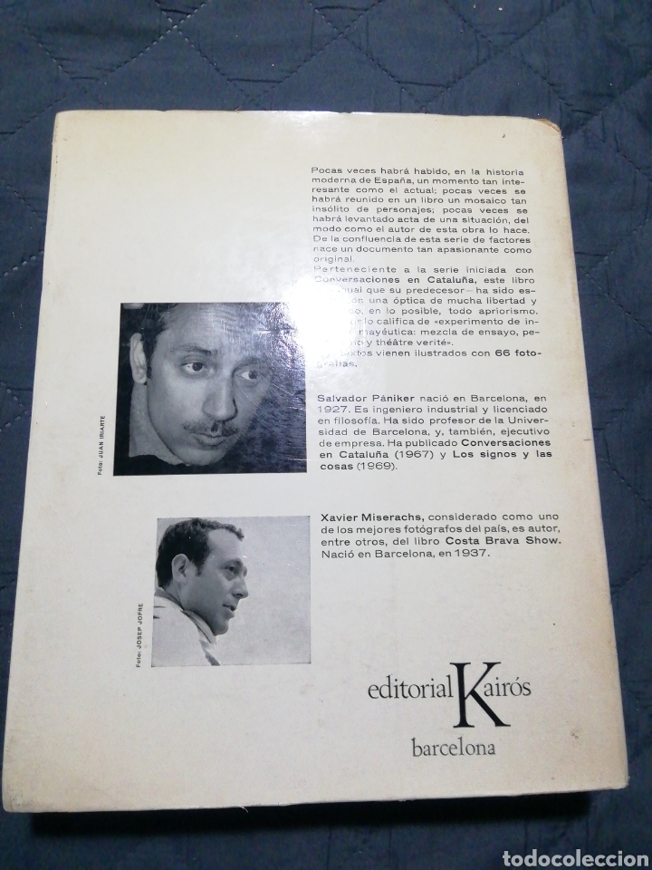 Libros: CONVERSACIONES EN MADRID. SALVADOR PANIKER - Foto 2