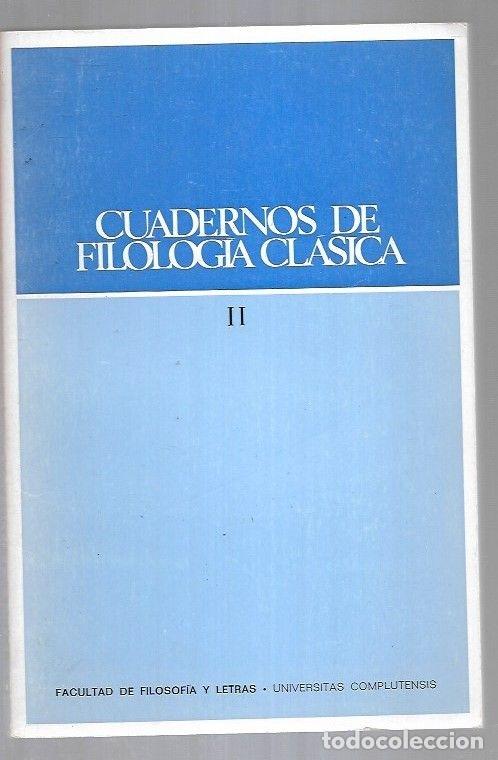 Libros: CUADERNOS DE FILOLOGIA CLASICA II - VARIOS - Foto 1
