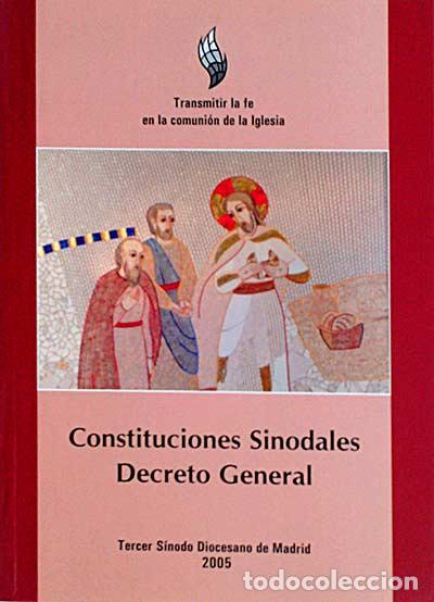 Libros: Constituciones sinodales. Decreto General - - - Foto 1