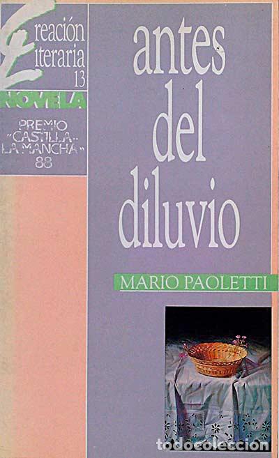 Libros: Antes del diluvio - Mario Paoletti - Foto 1