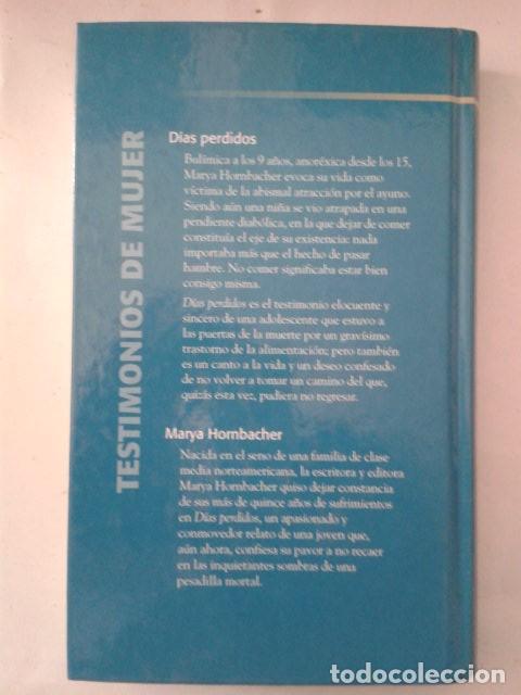 Libros: Dias perdidos - Marya Hornbacher - Foto 2