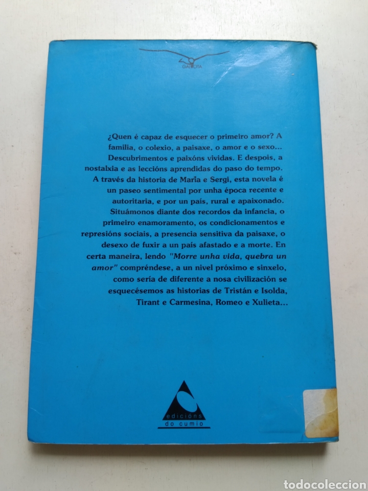 Libros: MORRE UNHA VIDA QUEBRA UN AMOR/JOAN PLA - Foto 4