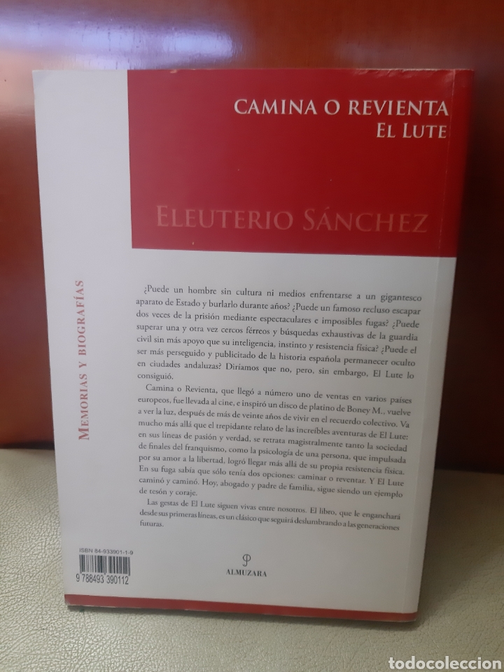 Libros: Libro El Lute, Camina o Revienta (Editorial Almuzara) - Foto 2