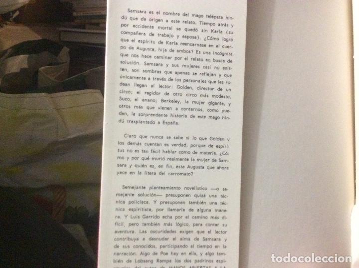 Libros: LUIS GARRIDO MARTINEZ.- MANOS ABIERTAS A LA NADA. - Foto 2