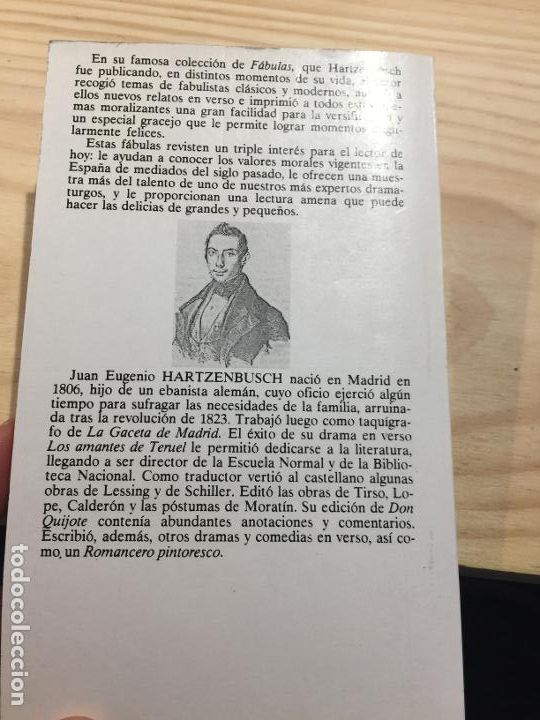 Libros: F&aacute;bulas. - Juan Eugenio HARTZENBUSCH - Foto 2