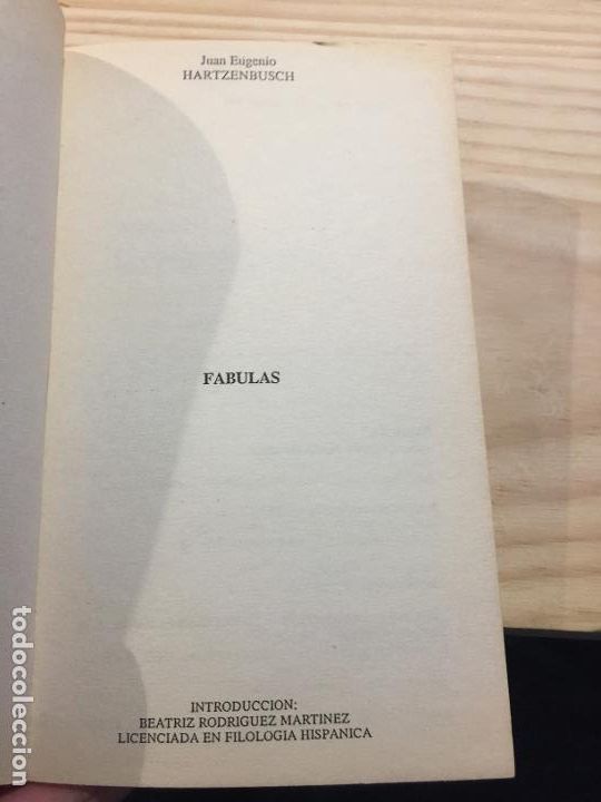Libros: F&aacute;bulas. - Juan Eugenio HARTZENBUSCH - Foto 3
