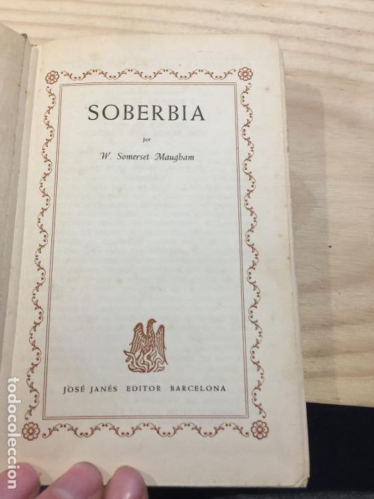 Libros: Soberbia - W. Somerset Maugham - Foto 3