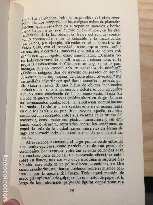 Libros: El cuarteto de Alejandr&iacute;a. Clea - Lawrence Durrell - Foto 3