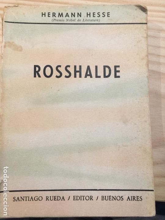 Libros: ROSSHALDE - Hermann Hesse - Foto 1