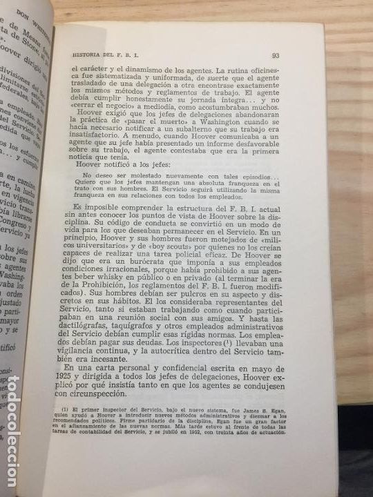 Libros: Historia del F.B.I. - Don Whitehead - Foto 4