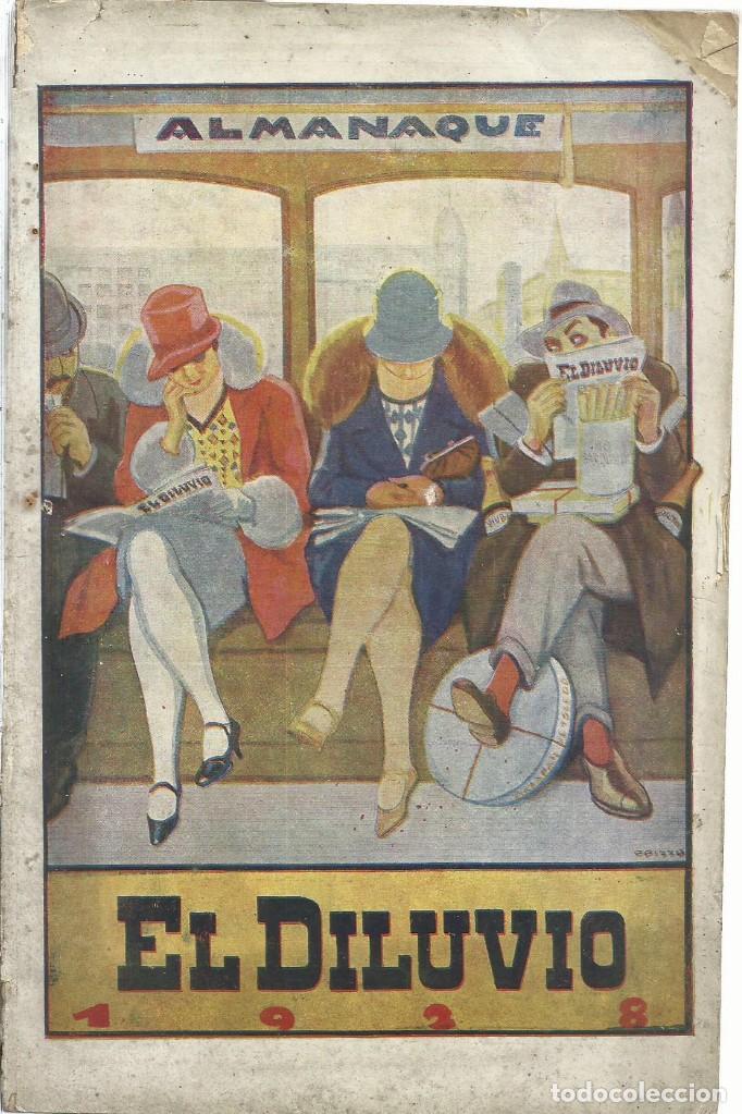 Libros: Almanaque el diluvio para el a&ntilde;o 1928 - Foto 1