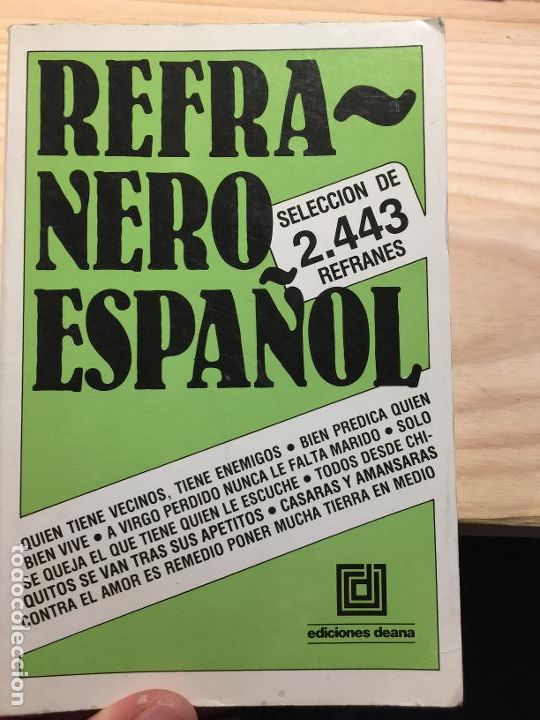 Libros: Refranero espa&ntilde;ol - Foto 1