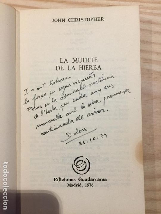 Libros: La muerte de la hierba - John Cristopher - Foto 3