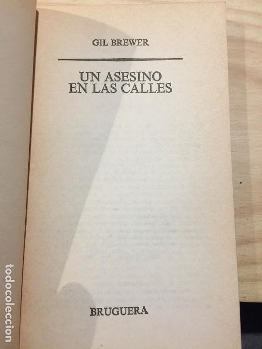 Libros: Un asesino en las calles - Gil Brewer - Foto 5