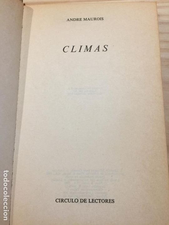 Libros: Climas - Andre Maurois - Foto 4
