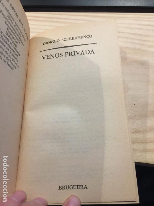 Libros: Venus privada - Giorgio Scerbanenco - Foto 2