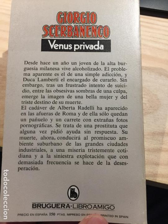 Libros: Venus privada - Giorgio Scerbanenco - Foto 4