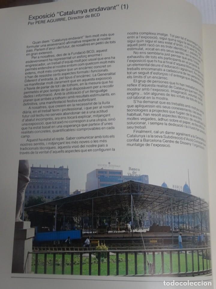Libros: CATALUNYA ENDAVANT / GENERALITAT DE CATALUNYA / 1982 - Foto 3