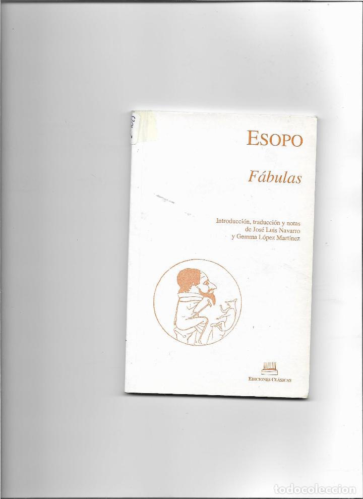 Libros: F&aacute;bulas - Esopo - Foto 1