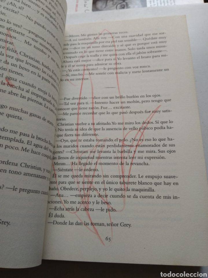 Libros: CINCUENTA SOMBRAS DE GREY 3 TOMOS - Foto 7