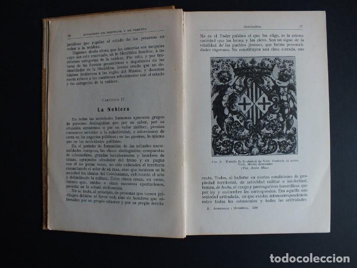 Libros: Heraldica. Editorial Labor. A. de Armengol y de Pereyra. 1933 - Foto 3