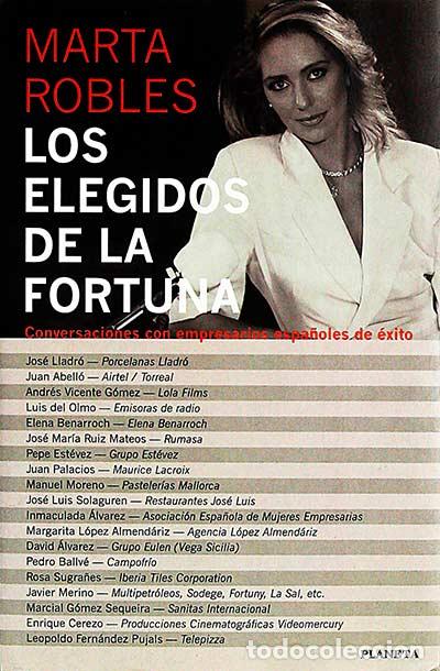 Libros: Los elegidos de la fortuna - Marta Robles - Foto 1