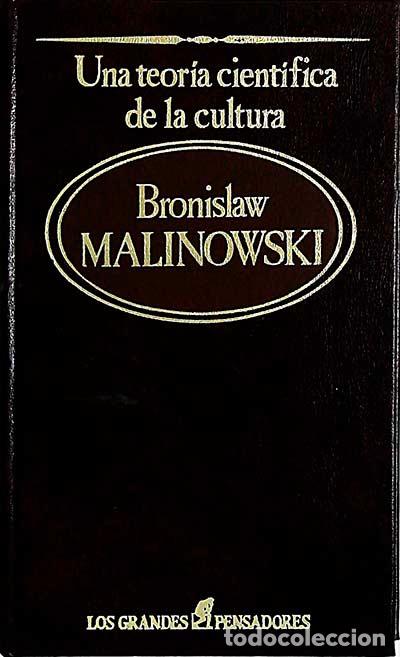 Libros: Una teor&iacute;a cient&iacute;fica de la cultura - Bronislaw Malinowski - Foto 1