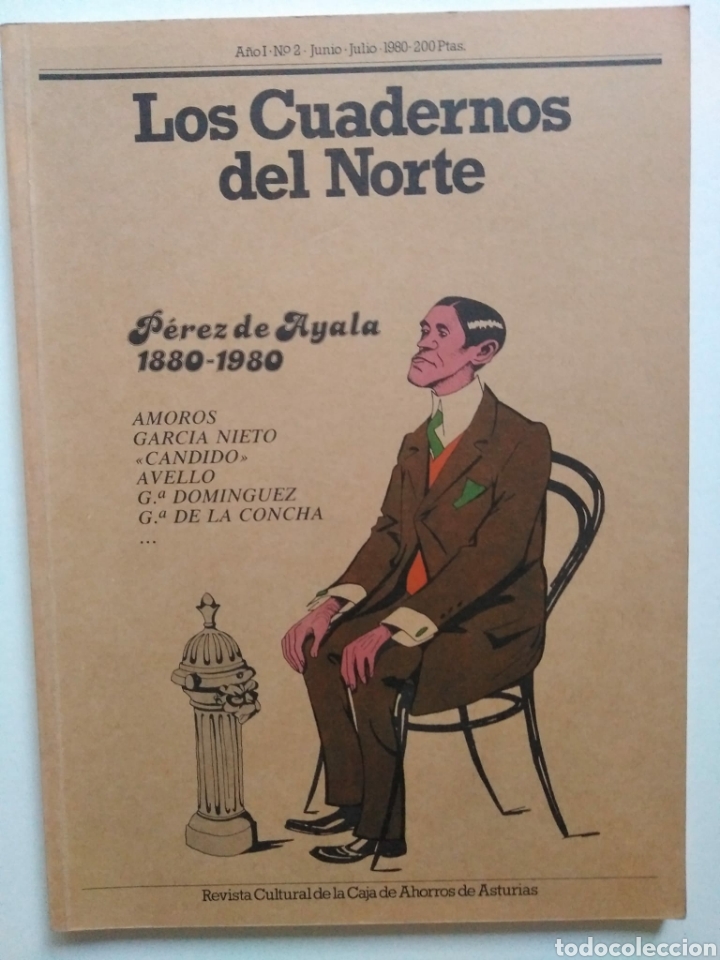 Bücher: LOS CUADERNOS DEL NORTE. Nº 2. CAJA de AHORROS de ASTURIAS. REVISTA CULTURAL.