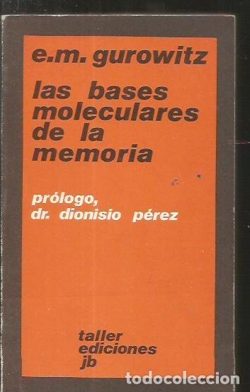 Libros: BASES MOLECULARES DE LA MEMORIA - LAS - GUROWITZ, E. M. - Foto 2