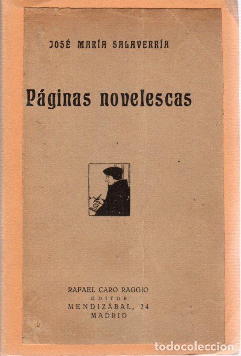 Libros: P&aacute;ginas novelescas - Salaverria, Jos&eacute; Mar&iacute;a - Foto 1
