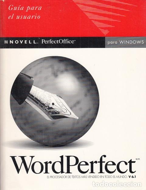 Libros: WORD PERFECT. PERFECT OFFICE PARA WINDOWS - NOVELL - Foto 1