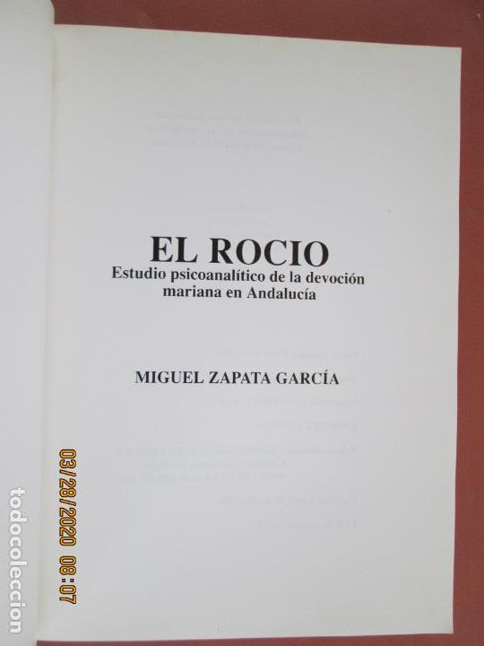 Libros: EL ROC&Iacute;O - MIGUEL ZAPATA GARC&Iacute;A - 1991. - Foto 2