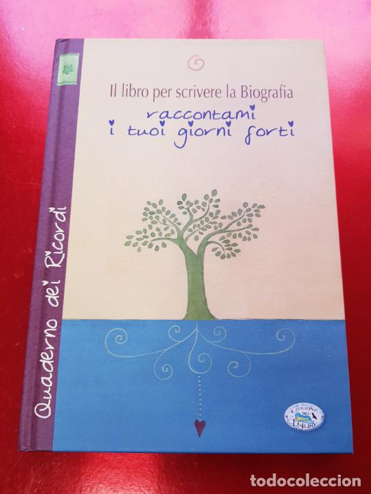 Libros: LIBRO/CUADERNO-DIARIO-CUADERNO DEI RICORDI-IL LIBRO PER SCRIVERE LA BIOGRAF&Iacute;A-NUEVO-ITALIA
