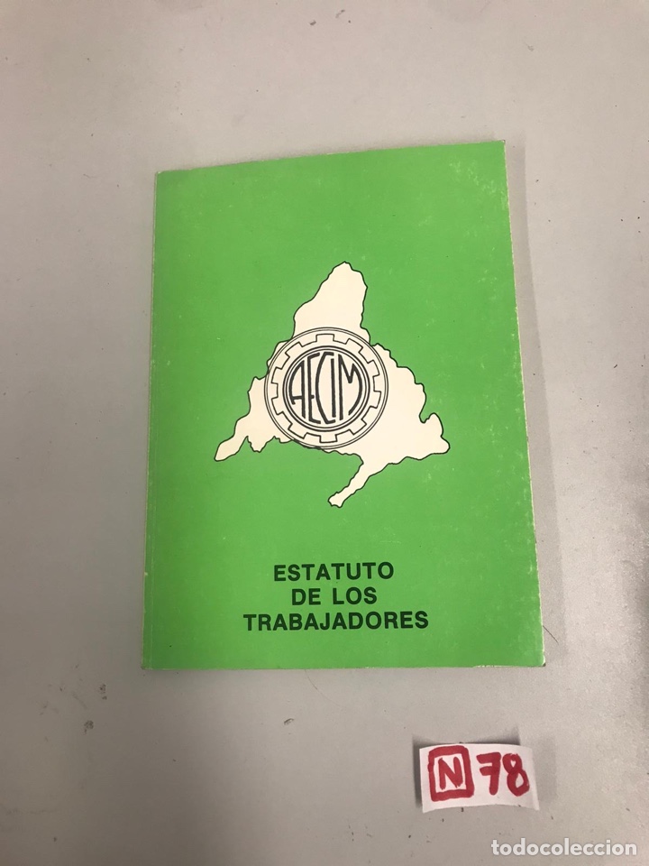 Libros: Estatuto De Los Trabajadores - Foto 1