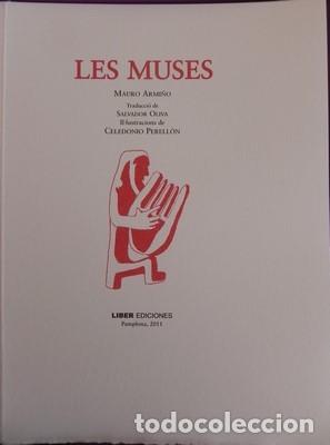 Libros: Les muses. Mauro Armi&ntilde;o. Ejemplar numerat - ARMI&Ntilde;O, MAURO - Foto 2