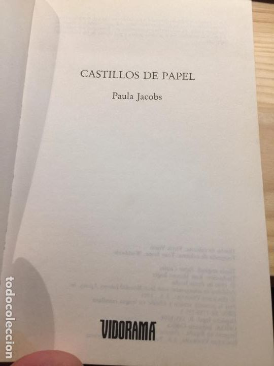 Libros: CASTILLOS DE PAPEL - Paula Jacobs - Foto 3