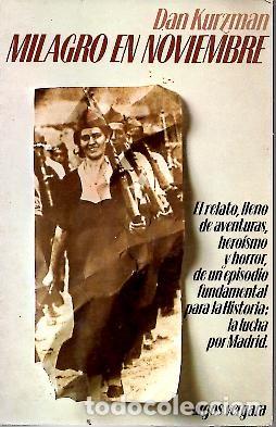 Libros: MILAGRO EN NOVIEMBRE. - KURZMAN, Dan. - Foto 1