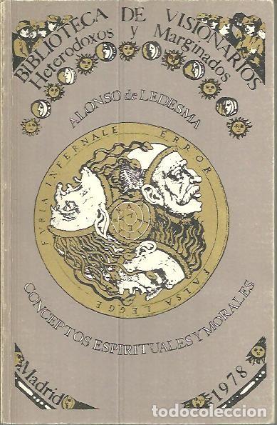 Libros: CONCEPTOS ESPIRITUALES Y MORALES. - LEDESMA, Alonso de. - Foto 1